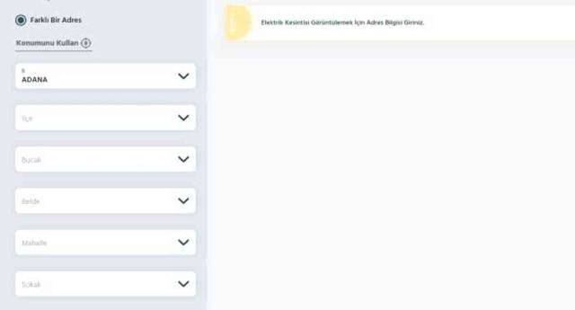 20 Temmuz Adana elektrik kesintisi! GÜNCEL KESİNTİLER! Adana'da elektrikler ne zaman gelecek? Adana'da planlı elektrik kesintileri!