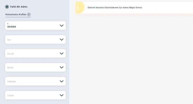 6-7 Ağustos Adana elektrik kesintisi! GÜNCEL KESİNTİLER! Yüreğir, Saimbeyli, Aladağ elektrik kesintisi! Adana'da planlı elektrik kesintileri!