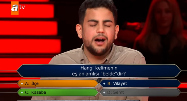 Hangi kelimenin eş anlamlısı 'belde'dir?