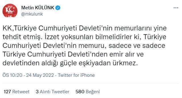 AK Partili Külünk'ten memurlara çağrı yapan Kılıçdaroğlu'na tehdit: Haddini bil yoksa devlet had belletmeyi bilir