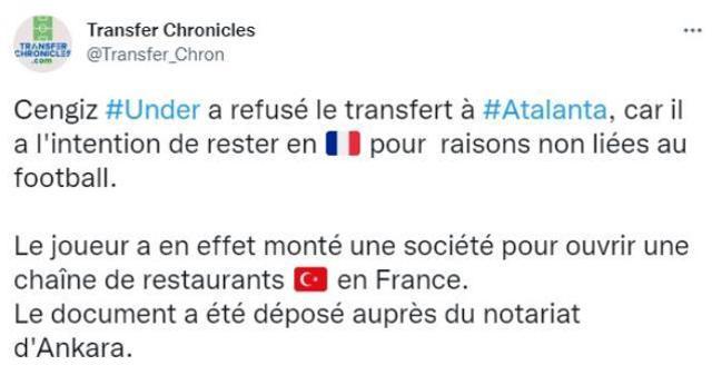 Bu iddia günlerce konuşulacak! Kebapçı açmak isteyen Cengiz Ünder, Süper Lig devinden gelen teklifi reddetti