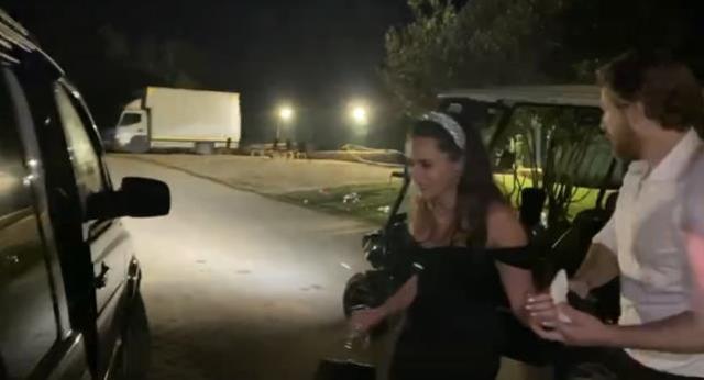 Hande Doğandemir ve Furkan Palalı aşkının ilk fotoğrafı! Partiden el ele çıktılar