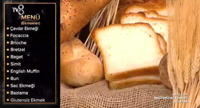 Masterchef günün menüsü nedir? 18 Ağustos 2023 Masterchef'te hangi ekmekler çıktı, yarışmacılar neler yapacak? Günün menüsü ne?
