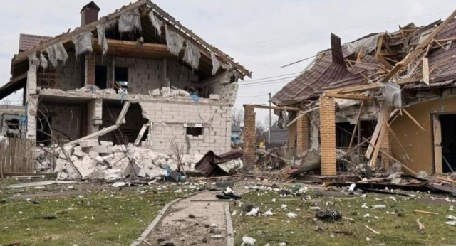 Rusya ülkenin başkentini 650 İHA ve 30 füzeyle vurdu