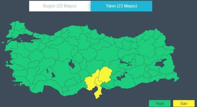 Meteoroloji'den İstanbul dahil birçok il için kuvvetli yağış uyarısı