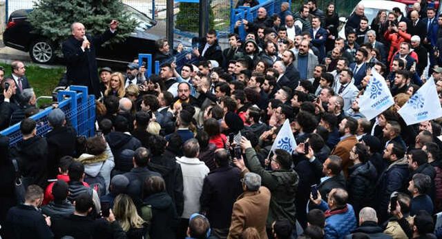 Memleket Partisi Genel Başkanı İnce, cumhurbaşkanlığı adaylığı için yarın YSK'ya başvuracak