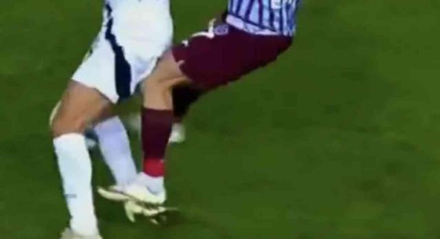 Visca neden kırmızı kart gördü? Edin Visca'nın kart gördüğü pozisyon!