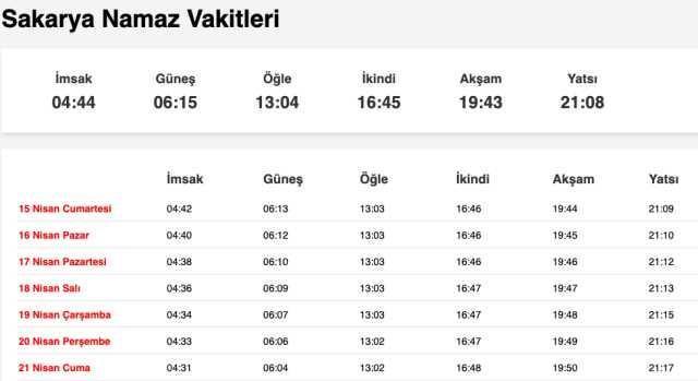 Tekirdağ, Sakarya, Yalova iftar saat kaçta? 14 Nisan Tekirdağ, Sakarya, Yalova namaz vakti! Tekirdağ, Sakarya, Yalova akşam ezanı saat kaçta?