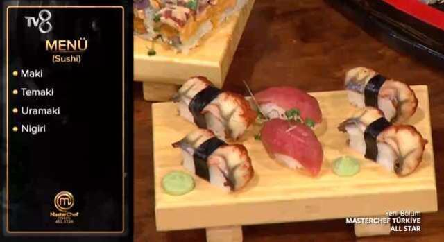 Masterchef günün menüsü nedir? (Sushi) 16 Ağustos 2023 Masterchef'te hangi yemekler çıktı, yarışmacılar neler yapacak? Günün menüsü ne?