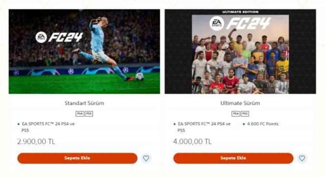 EA Sports FC 24'e %103'lük zam!