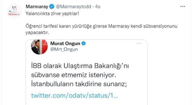 İBB'den Ulaştırma Bakanlığı'na hodri meydan: İndirim talebini 48 saatte uygularız