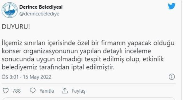 Kürtçe müzikleriyle tanınan Aynur Doğan'ın konserinin iptali Kılıçdaroğlu'nu sinirlendirdi