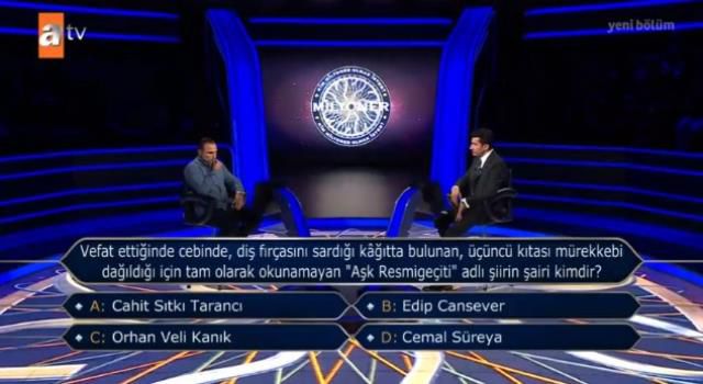 (Vefat ettiğinde cebinde, diş fırçasını...) Kim Milyoner Olmak İster 16 Eylül Sorusu Cevabı Nedir? Kim Milyoner Olmak İster 50 Bin TL'lik soru!