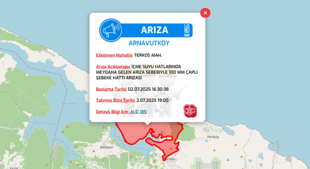 İstanbul ARNAVUTKÖY su kesintisi! 2-3 Temmuz İSKİ Arnavutköy su kesintisi ne zaman bitecek, sular ne zaman gelecek?