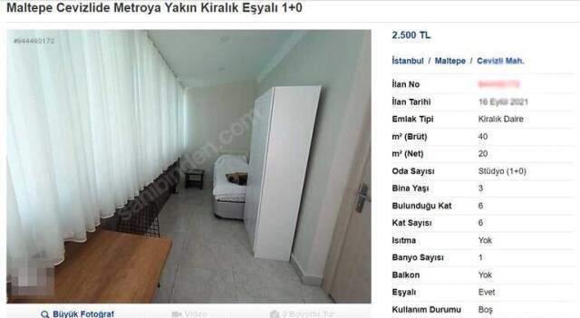 Kiralık daire sorunu giderek büyüyor! 20 metrekarelik 1+0 daire için 2 bin 500 lira istiyorlar