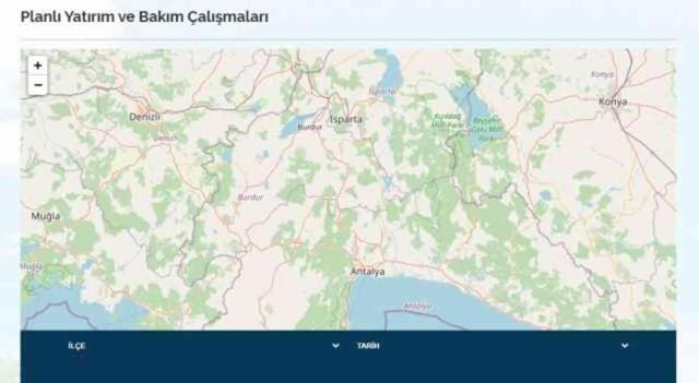 27 Mart 2024 Antalya elektrik kesintisi! GÜNCEL KESİNTİLER Antalya'da elektrikler ne zaman gelecek?