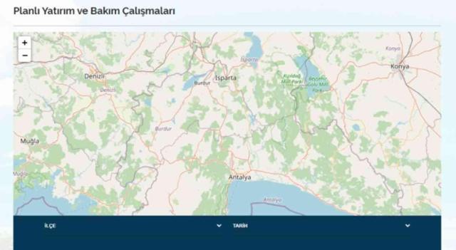 Antalya elektrik kesintisi! 4-5 Ekim Manavgat, Konyaaltı, Serik elektrik kesintisi ne zaman bitecek?