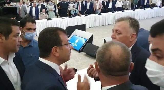 İBB'nin UKOME toplantısında gergin anlar! Fena sinirlenen İmamoğlu kendini tutamadı