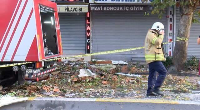 Bağcılar'da üç katlı binada patlama! Yangında mahsur kalan 6 kişi, ekipler tarafından kurtarıldı