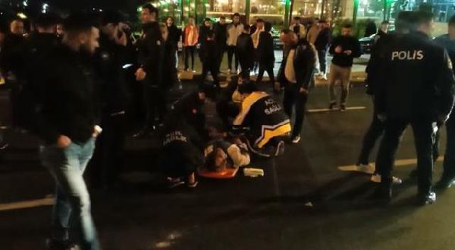 Esenyurt'ta yol ortasında kavga ettikleri kişiyi hastanelik olana kadar dövdüler