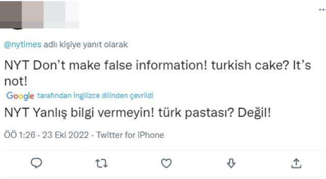 New York Times'ın 'Türk yoğurdu' paylaşımı bazı kullanıcıların canını sıktı