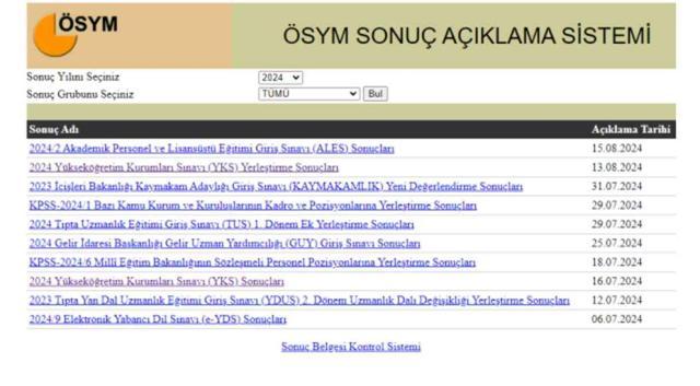 ALES/2 AÇIKLANDI MI? ALES/2 sonuçları açıklandı! ALES/2 sonuçlarına nasıl bakılır?