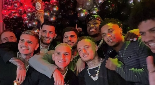 Torreira doğum günü partisinde Icardi'nin elinde ne var, Torreira doğum günü partisinde ne oldu?