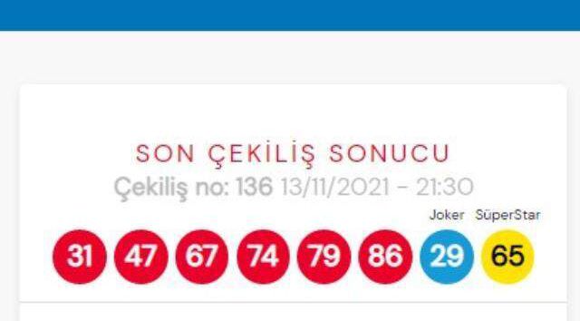 13 Kasım Çılgın Sayısal Loto sonuçları açıklandı! Sayısal Loto çekiliş sonuçları bugün açıklandı mı?