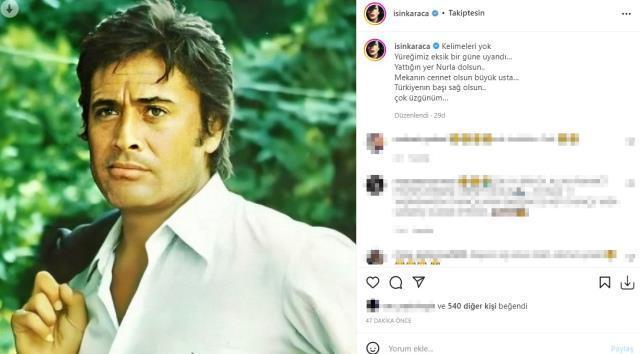 Cüneyt Arkın'ın ölümü sanat dünyasını yasa boğdu! Ünlülerden peş peşe paylaşımlar geldi