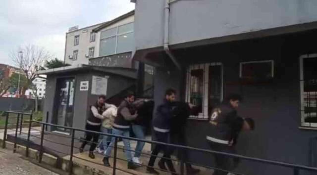 Ümraniye'de bankadan çekilen parayı gasp eden 4 şahıs tutuklandı