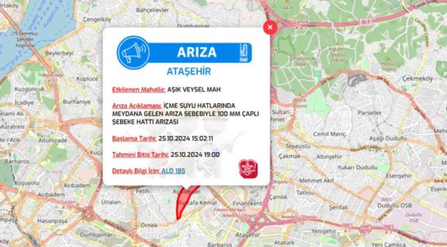 İstanbul İSKİ su kesintisi! 26-27 Ekim Esenyurt, Küçükçekmece, Pendik, Ataşehir su kesintisi listesi! Sular ne zaman gelecek?