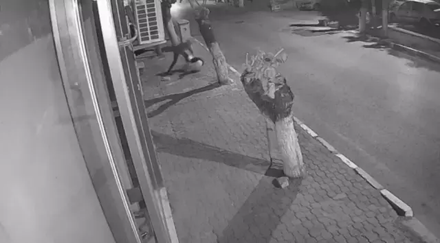 Küçük çocuk, komşu kızına dehşeti yaşattı