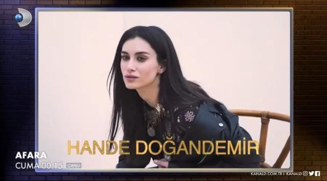 Afara konukları kimlerdir? 6-7 Mayıs Cuma Afara programı konuklar kimler? Hande Doğandemir, Alican Yücesoy ve Murat Kekilli kimdir?