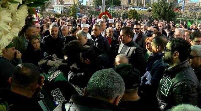 Elif Karlı'nın eşi Cengiz Karlı gözyaşları içinde son yolculuğuna uğurlandı