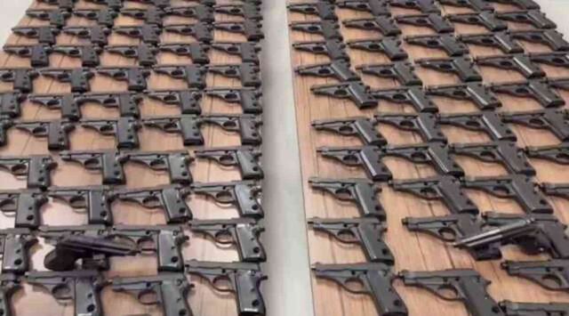 Silah kaçakçılarına 77 ilde ortak operasyon! Bin 877 silah ele geçirildi