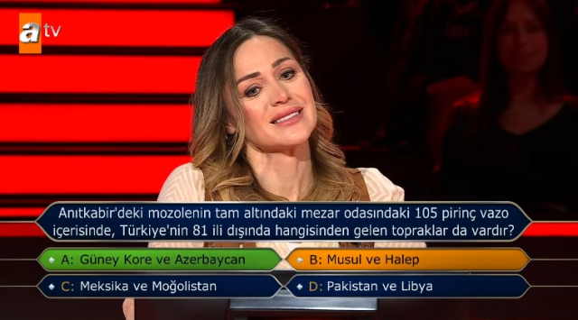 Anıtkabir'deki mozolenin tam altındaki mezar odasındaki 105 pirinç vazo içerisinde, Türkiye'nin 81 ili dışında hangisinden gelen topraklar da vardır?