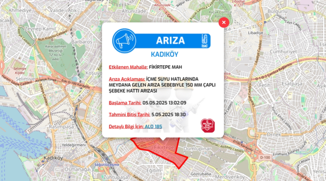 İstanbul KADIKÖY su kesintisi! 5-6 Mayıs İSKİ Kadıköy su kesintisi ne zaman bitecek, sular ne zaman gelecek?
