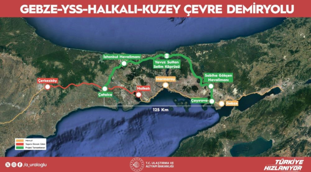 İstanbul'u boydan boya geçecek yeni demiryolu! İşte güzergahlar