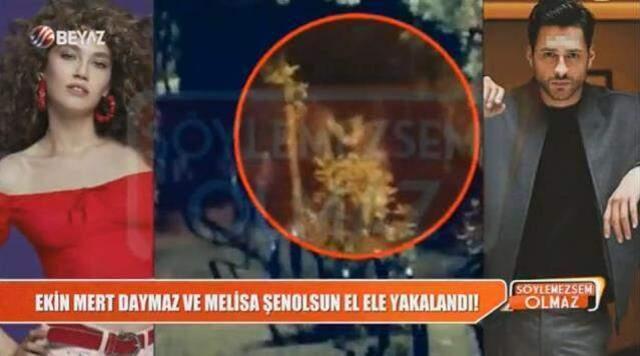 Aşk belgelendi! Oyuncu Melisa Şenolsun ile Ekin Mert Daymaz, el ele görüntülendi