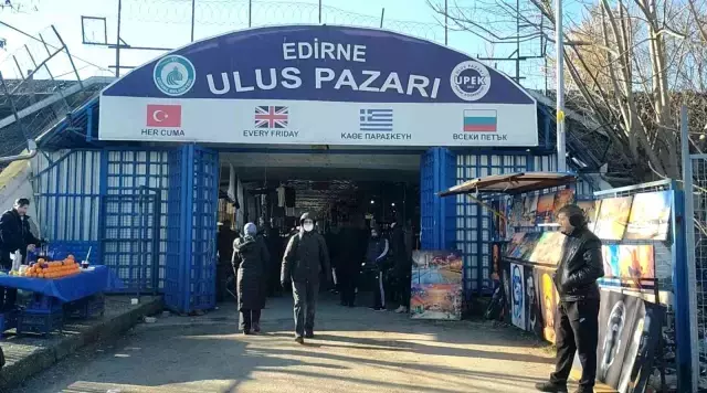 Edirne esnafından Bulgarlara yönelik kampanya! Bin TL'lik alışveriş yapanın test masrafını karşılayacaklar