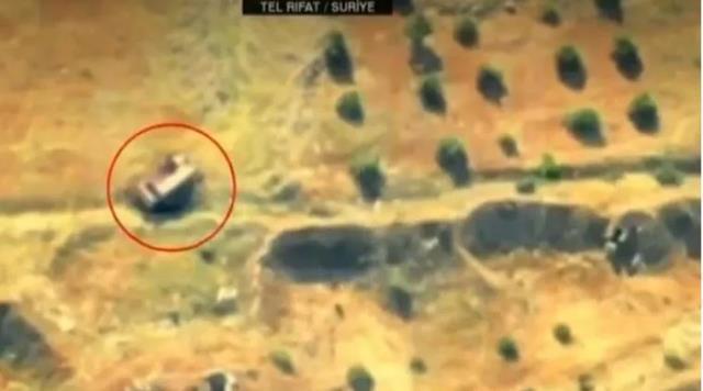 TSK hazır, Suriye'ye operasyon artık an meselesi! PKK'nın Tel Rıfat'taki tünelleri ilk kez görüntülendi