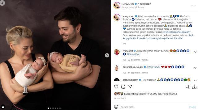 49 yaşında anne olan Seray Sever, ikiz bebeklerinin yüzünü ilk kez gösterdi