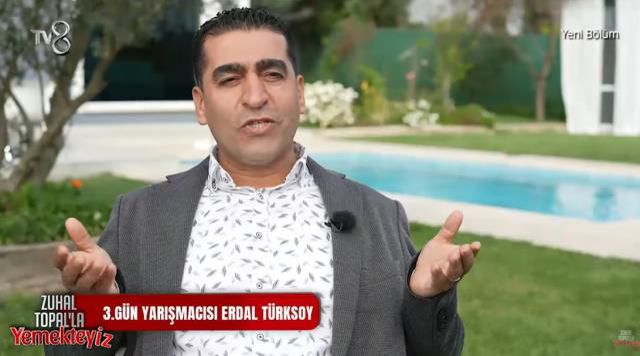 Zuhal Topal'la Yemekteyiz Erdal kimdir? 16 Kasım Yemekteyiz 'Erdal Türksoy' kimdir, kaç yaşında, nereli, mesleği ne? Kaç puan aldı?