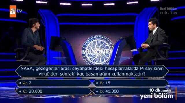 (NASA, gezegenler arası seyahatlerdeki...) Kim Milyoner Olmak İster 8 Ocak Sorusu Cevabı Nedir? Kim Milyoner Olmak İster 100 Bin TL'lik soru!