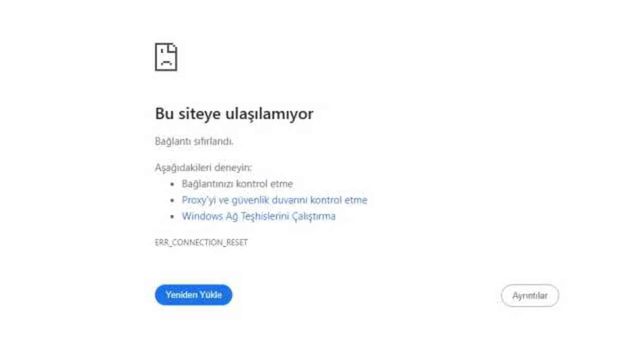 E devlet 'Bu siteye ulaşılamıyor ' hatası ne, sorun nasıl çözülür?