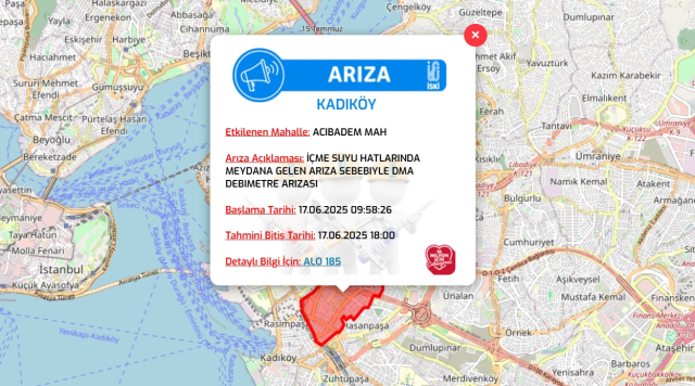 İstanbul KADIKÖY su kesintisi! 17-18 Haziran İSKİ Kadıköy su kesintisi ne zaman bitecek, sular ne zaman gelecek?