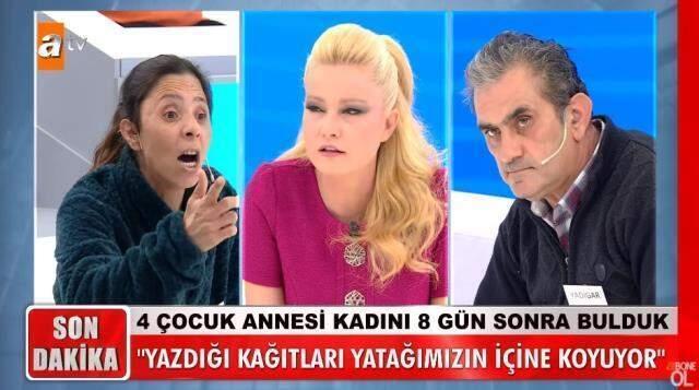 Müge Anlı'da ortalık karıştı! Genç kadın, günler sonra yüzleştiği sevgilisine ayakkabı fırlattı