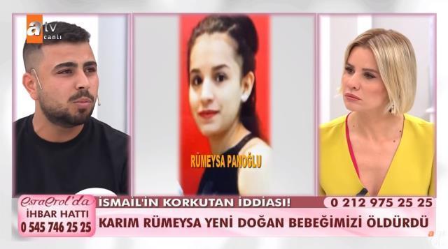 Esra Erol'da kan donduran olay! 'Eşim bebeğimizi öldürüp poşete koydu' diyen genç adam yardım istedi