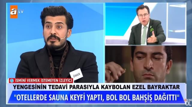 Yengesinin tedavi parasını alıp ortadan kaybolan adam, diziden etkilenerek adını 'Ezel Bayraktar' olarak değiştirdi
