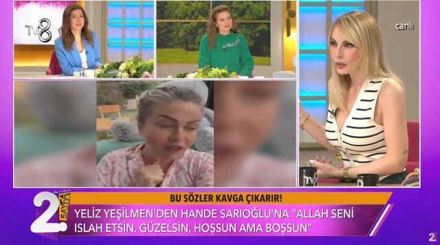 Tartışma yeniden alevlendi! Yeliz Yeşilmen'den Hande Sarıoğlu'na sert sözler: Cahil, cühela